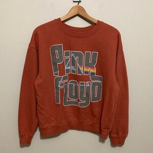 Pink Floyd Burnt Orange Crew Neck Sweatshirt, Size XL extra large
